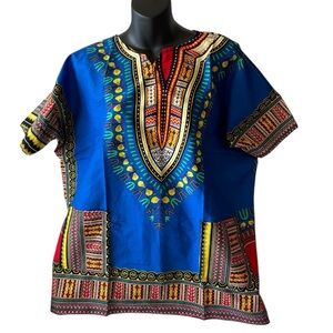 NWT Dashiki Top Unisex. Size L